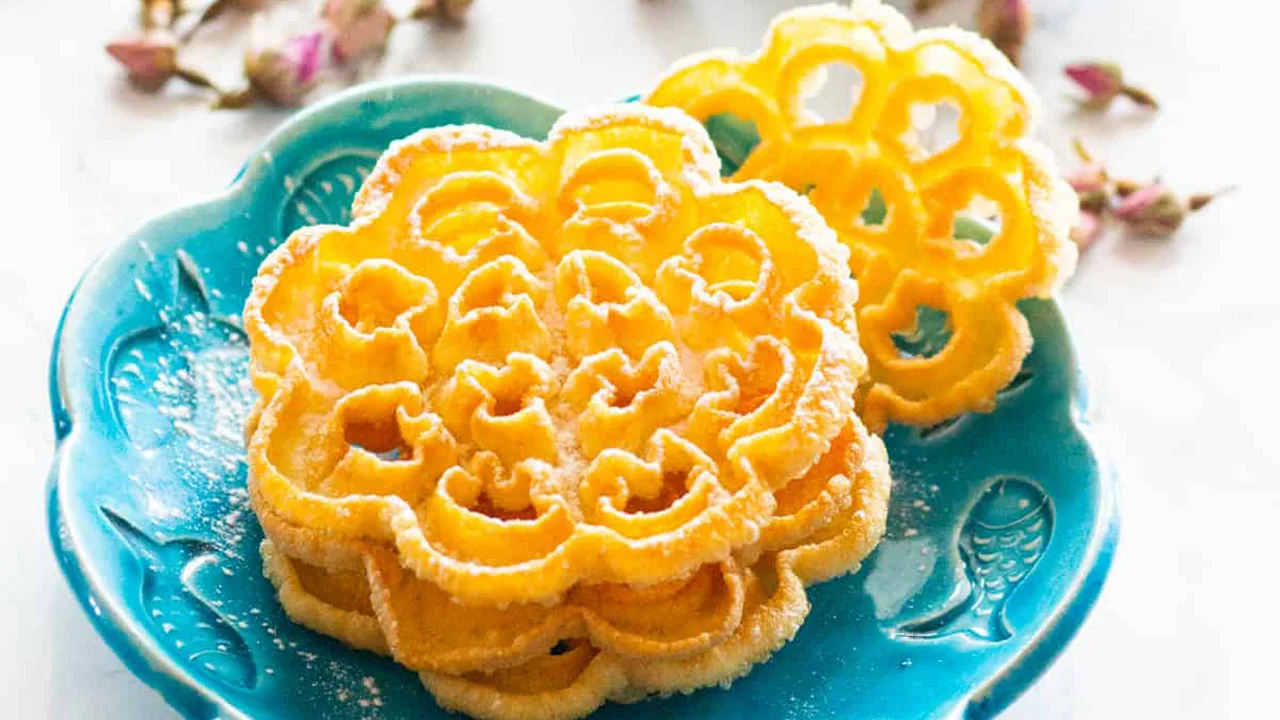 طرز تهیه شیرینی پنجره ای