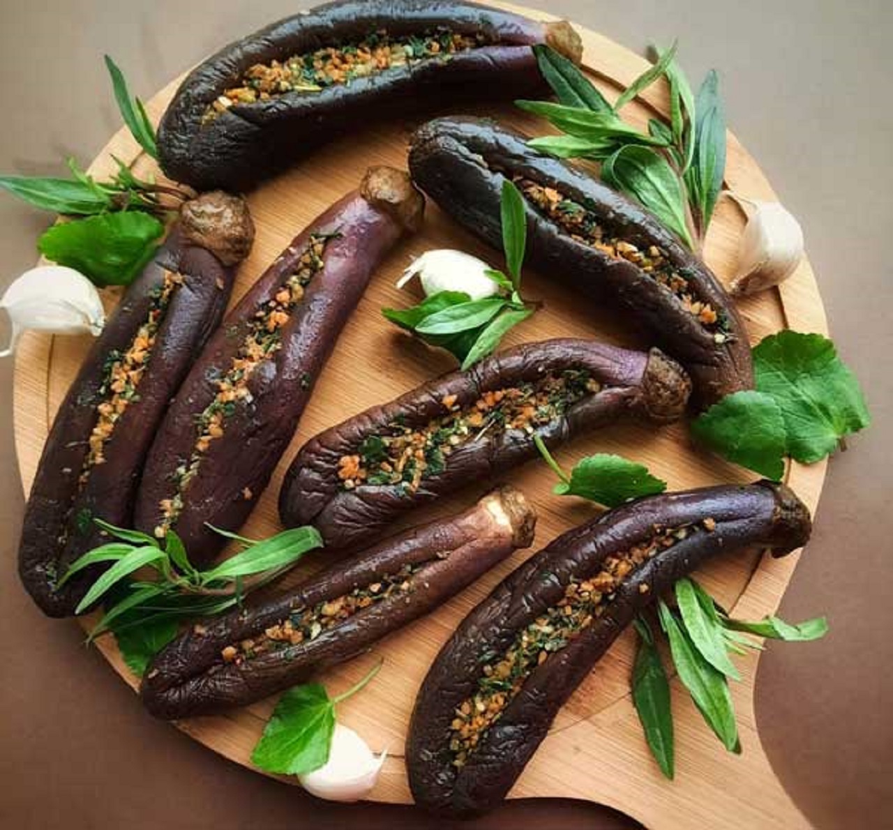 طرز تهیه ترشی بادمجان