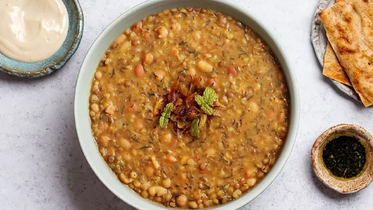 طرز تهیه آش دندونی