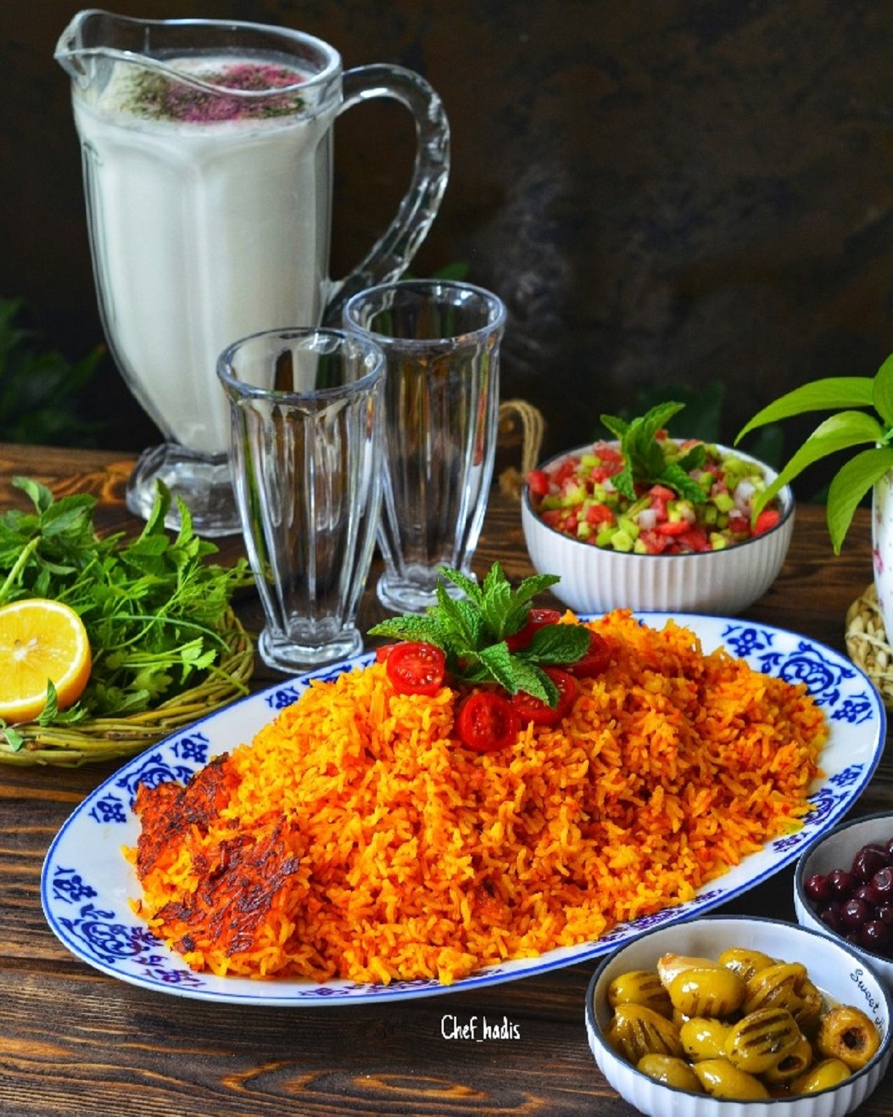 طرز تهیه دمی گوجه