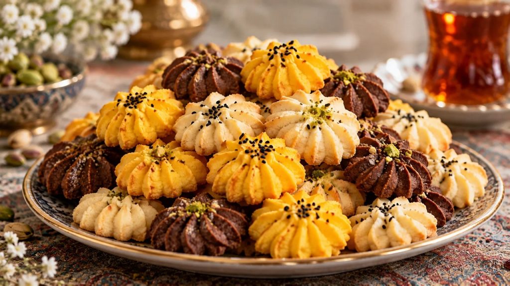 طرز تهیه شیرینی بهشتی | با پیمانه لیوان در حد قنادی طرز تهیه شیرینی بهشتی | با پیمانه لیوان در حد قنادی