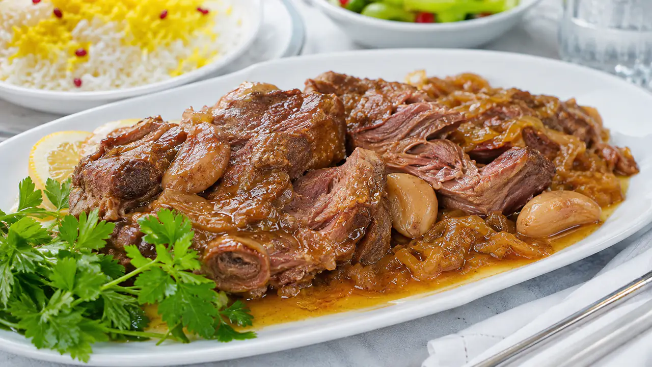 طرز تهیه چلو گوشت