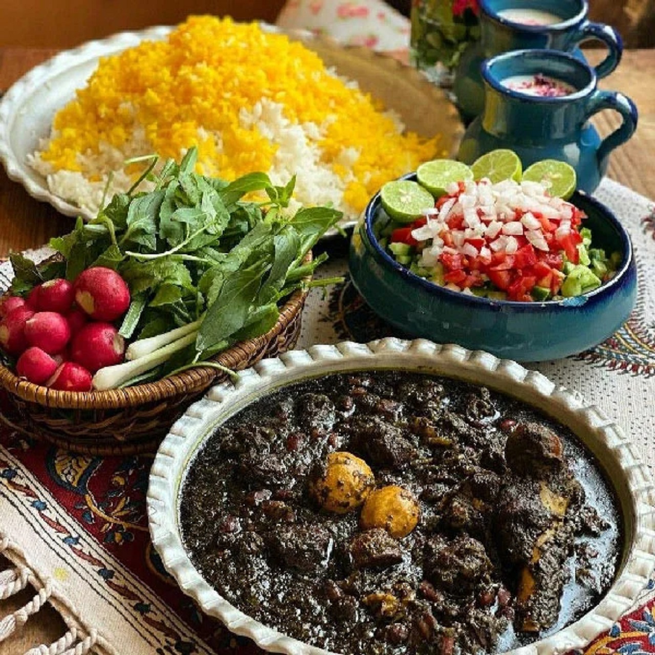 طرز تهیه قورمه سبزی