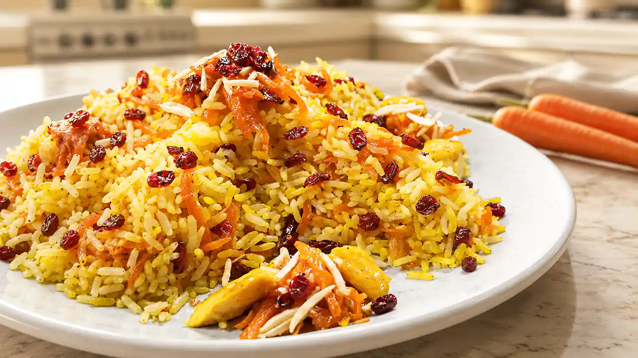 طرز تهیه هویج پلو