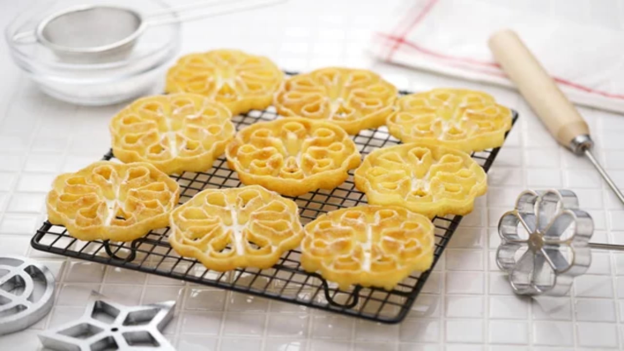 طرز تهیه شیرینی پنجره ای