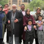 عکس بازیگران صفا با خانواده