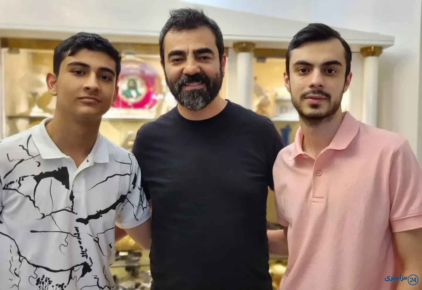 عکس فرزندان بهزاد خلج