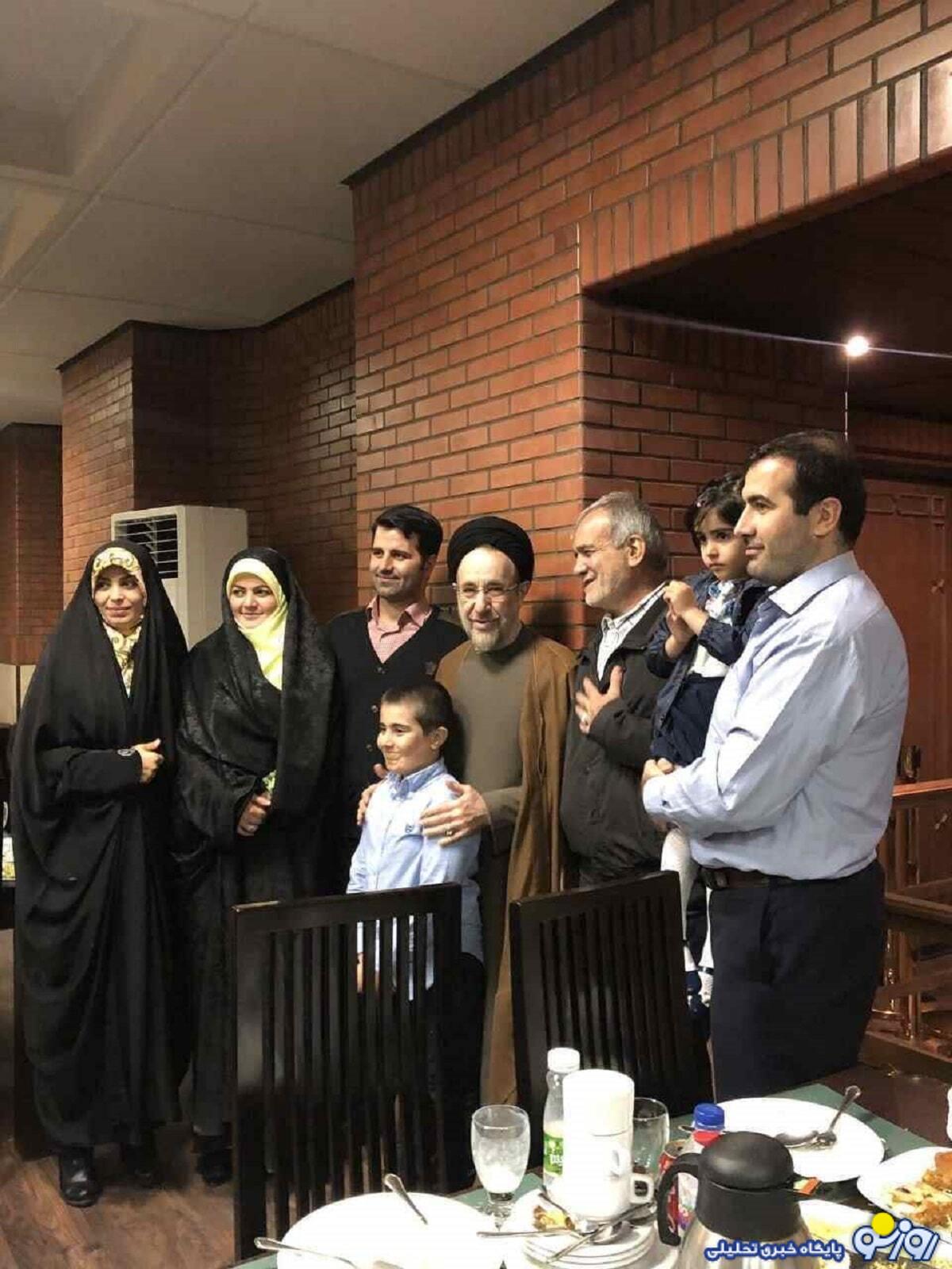 عکس فرزندان پزشکیان