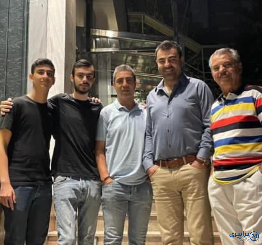 عکس فرزندان بهزاد خلج
