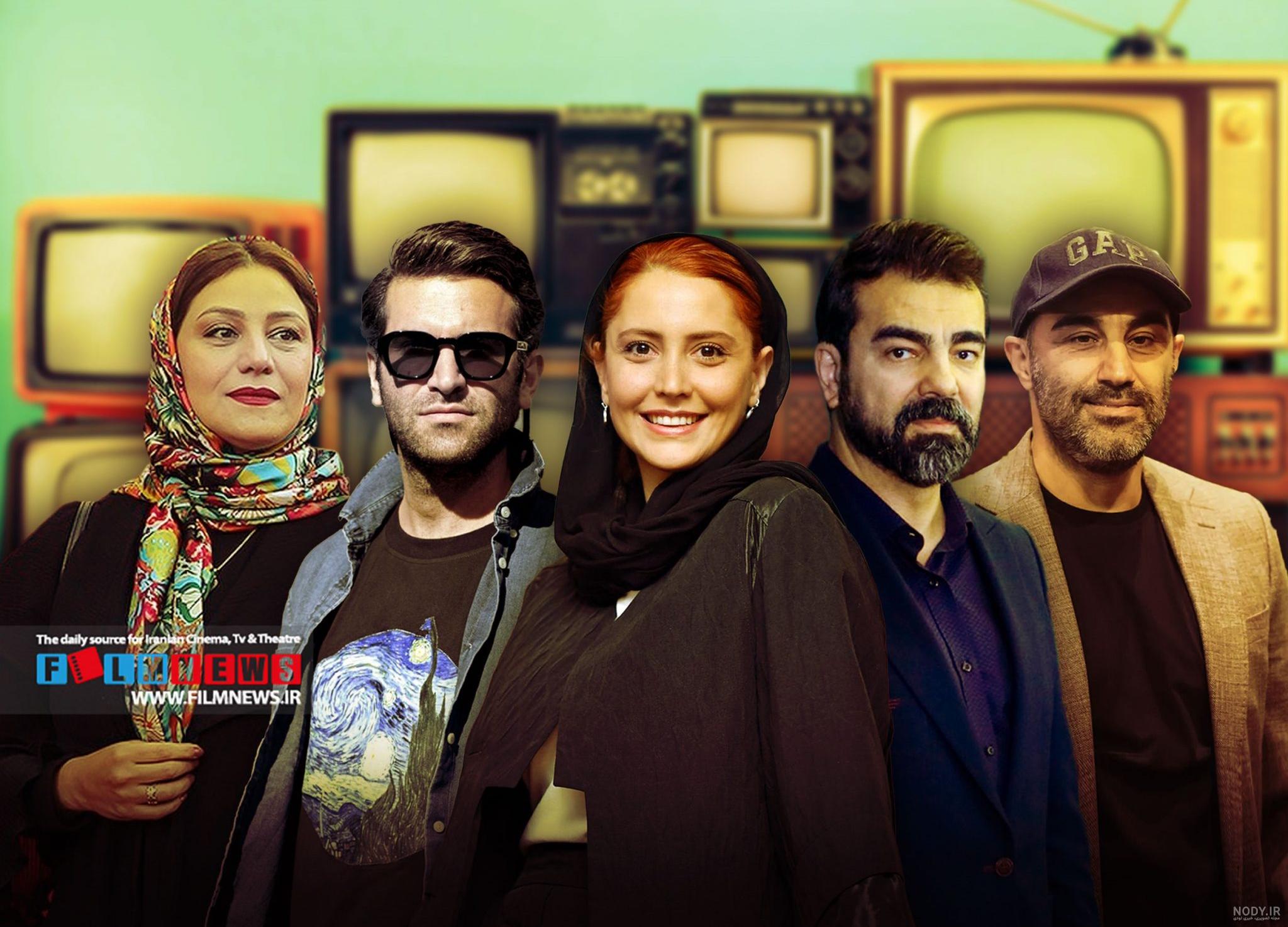 عکس بازیگران به وقت شام
