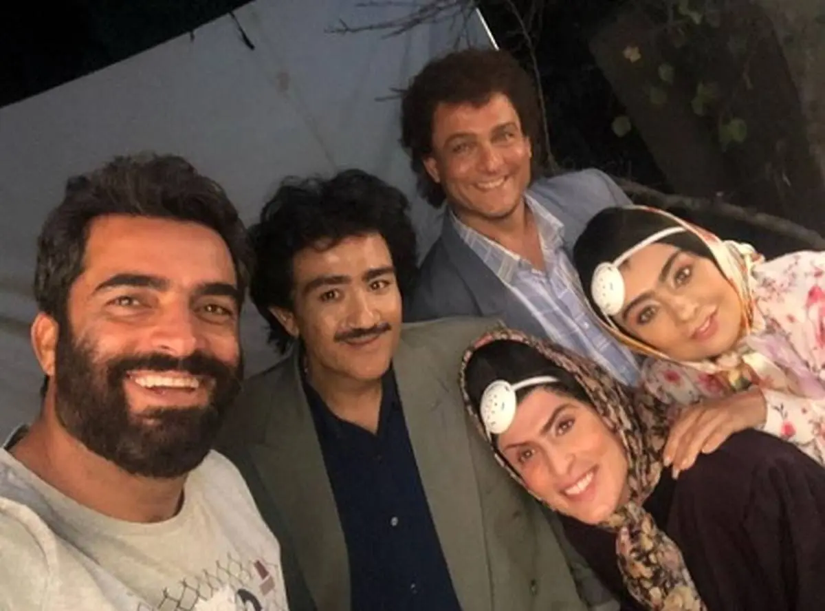 عکس بازیگران نیسان آبی