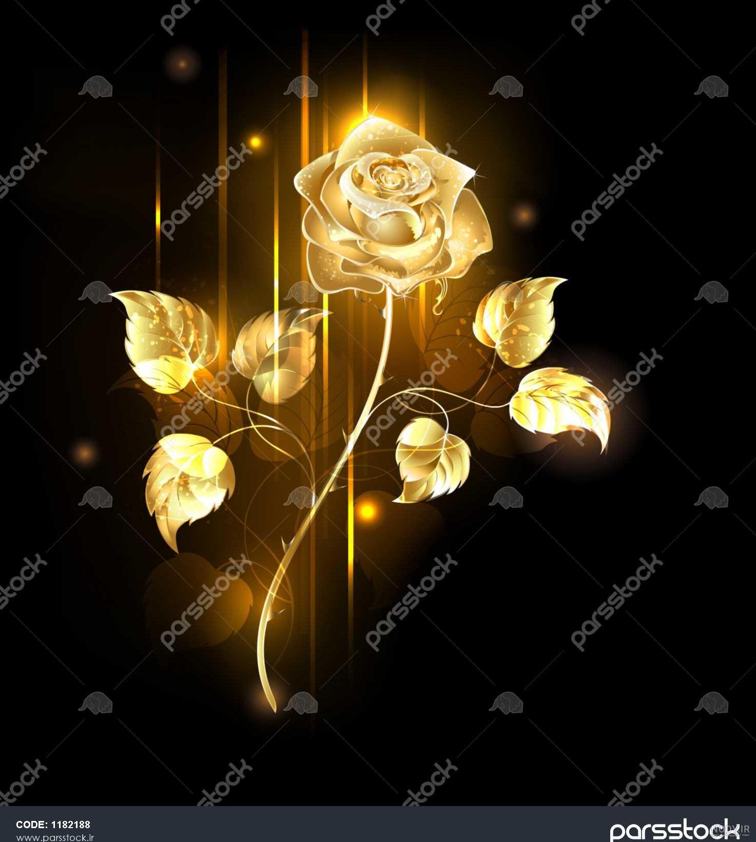 عکس والپیپر طلایی
