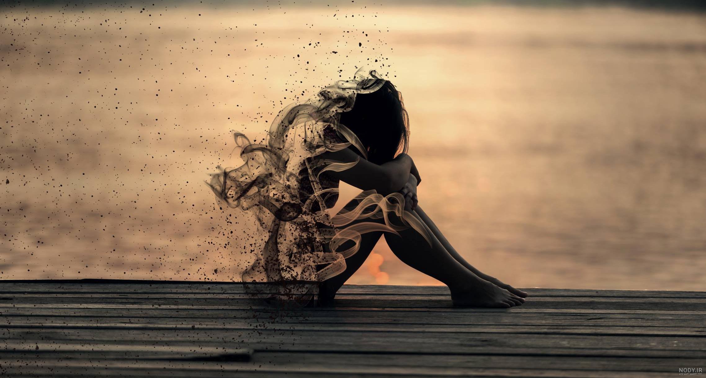 عکس والپیپر غمگین دخترونه