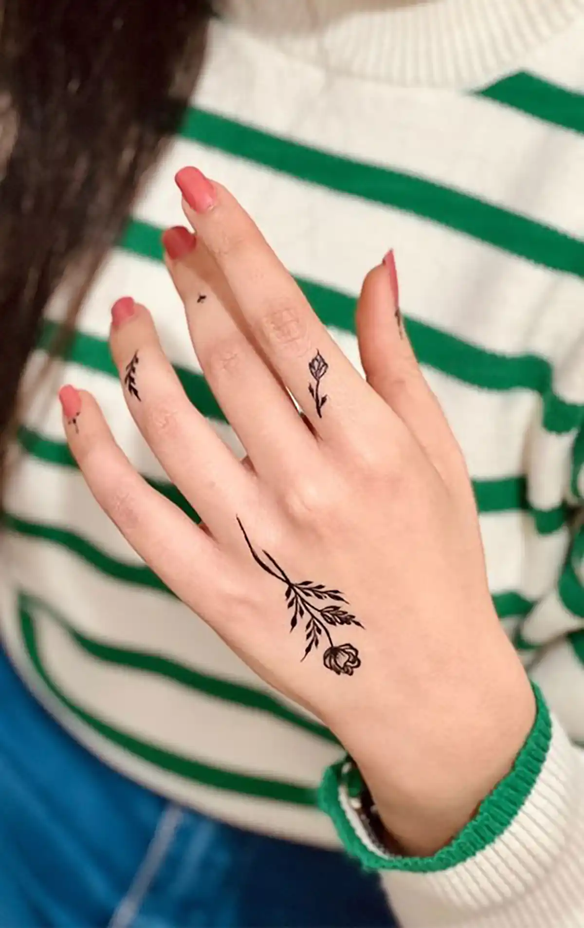 عکس تاتو روی دست