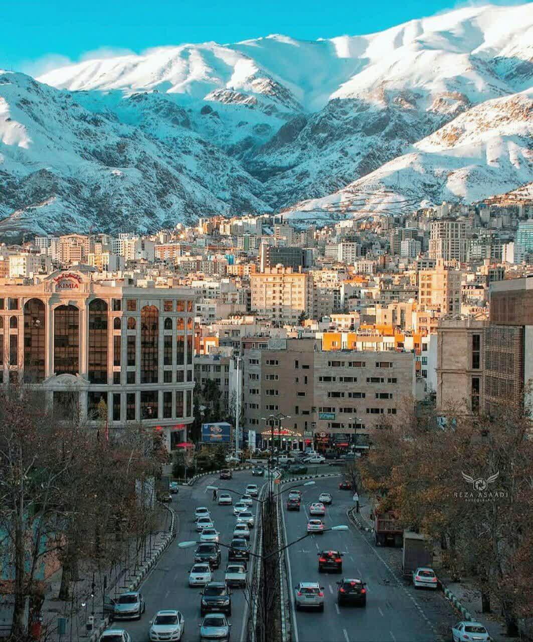 تصاویر زیبا از شهر تهران