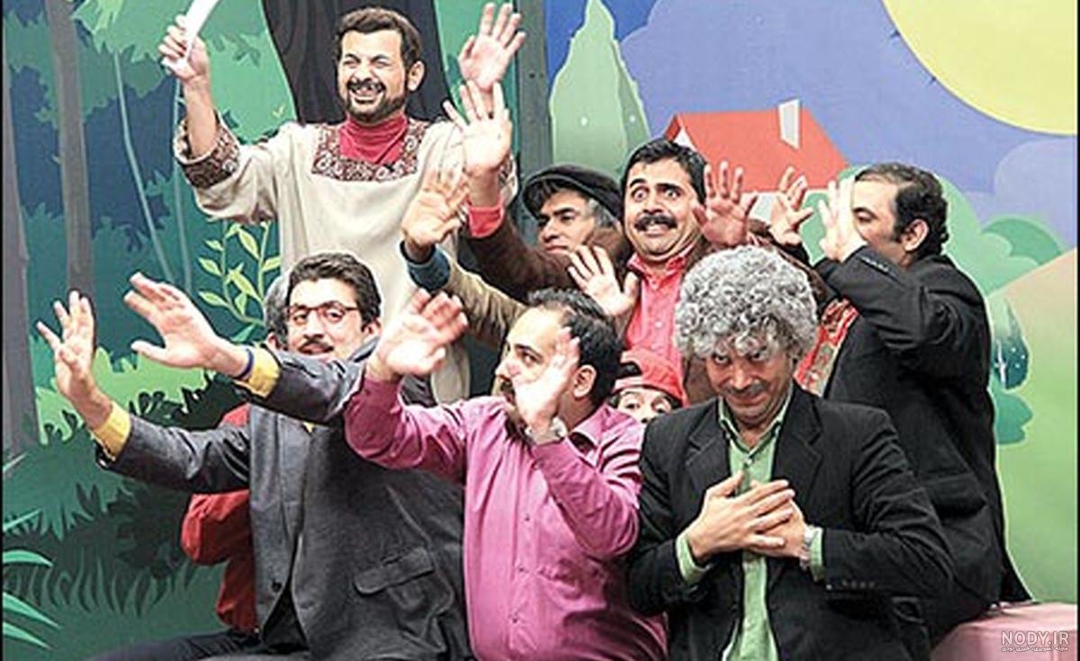 عکس بازیگران خنده بازار