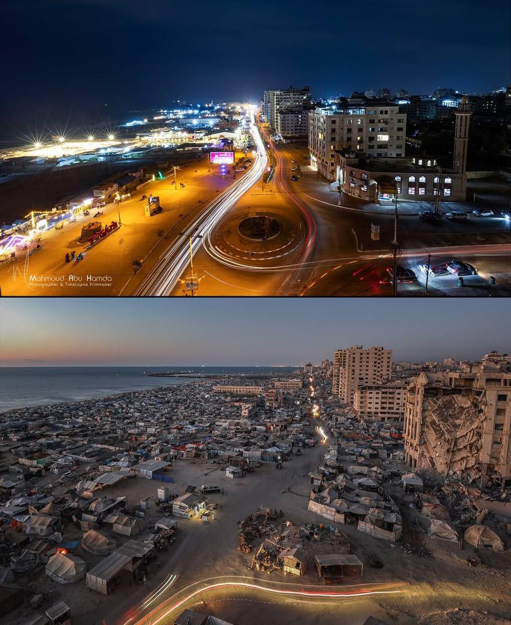 تصاویر شهر غزه قبل از جنگ