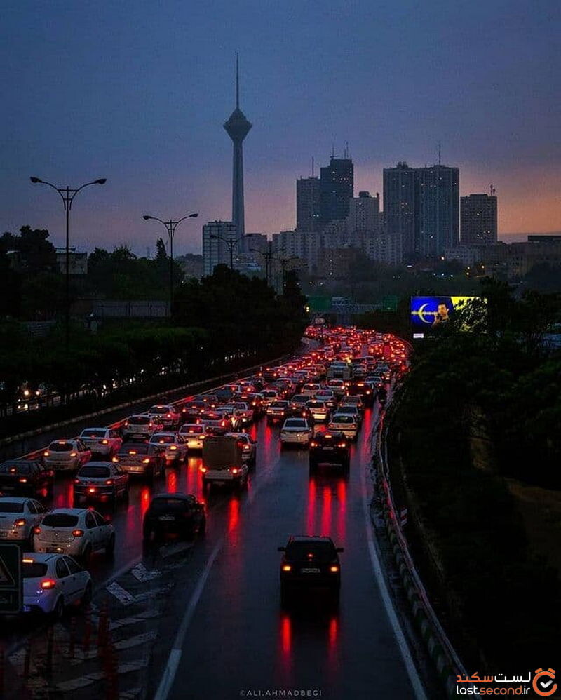 تصاویر زیبا از شهر تهران