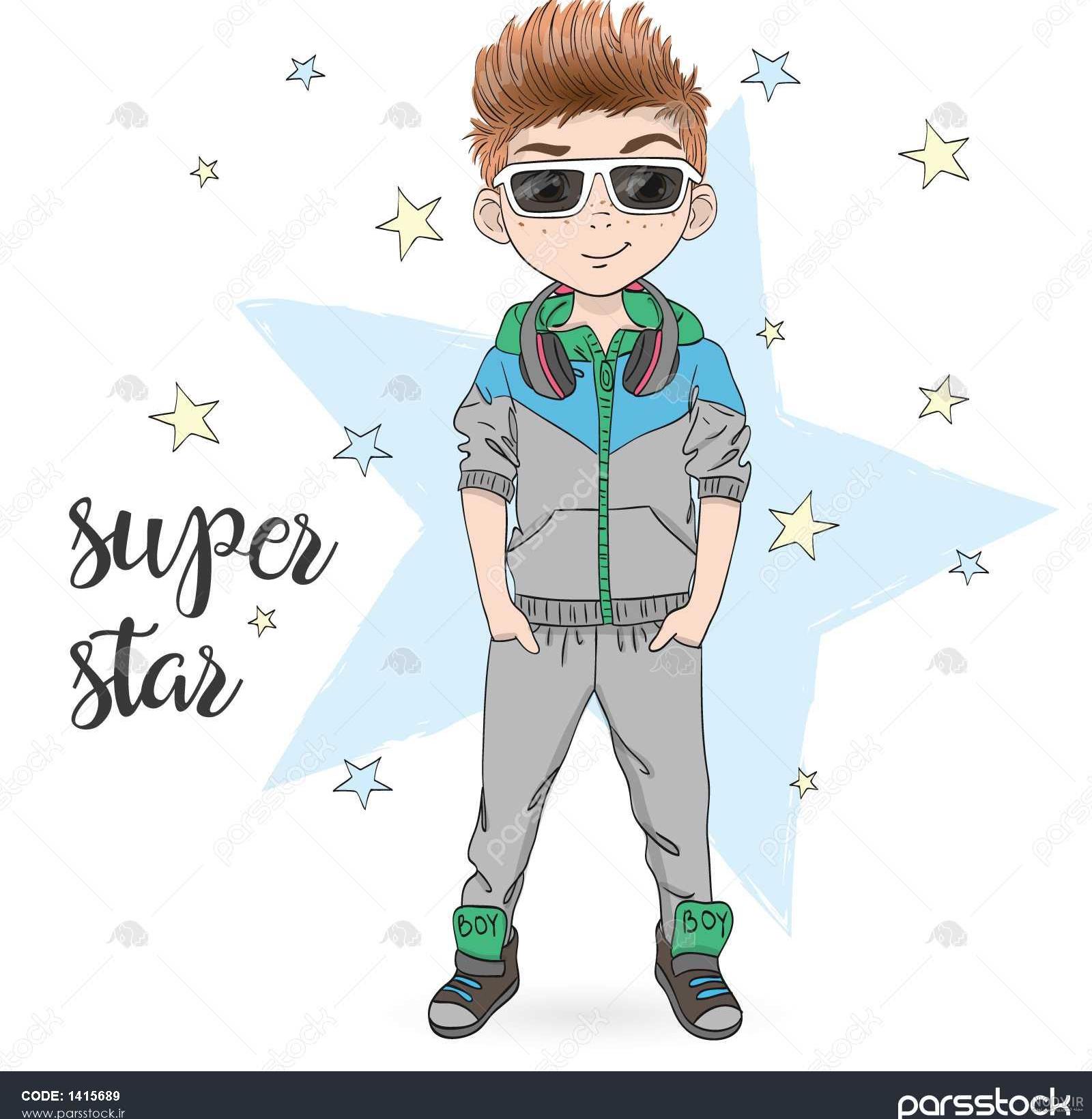عکس کارتونی فانتزی پسرانه