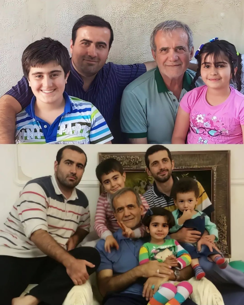 عکس فرزندان پزشکیان