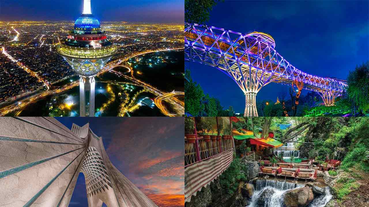 تصاویر زیبا از شهر تهران
