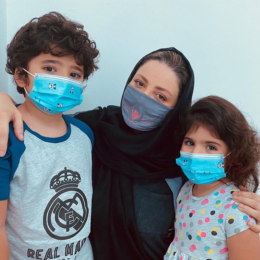 عکس جدید از فرزندان شیلا خداداد