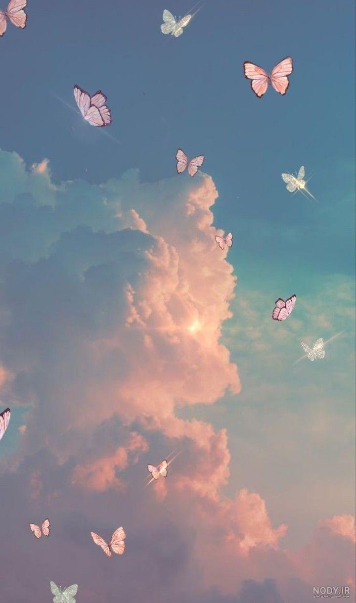 عکس والپیپر پروانه