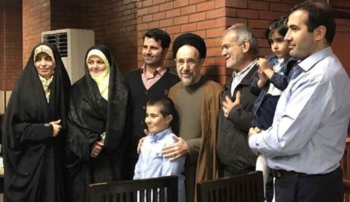 عکس فرزندان پزشکیان