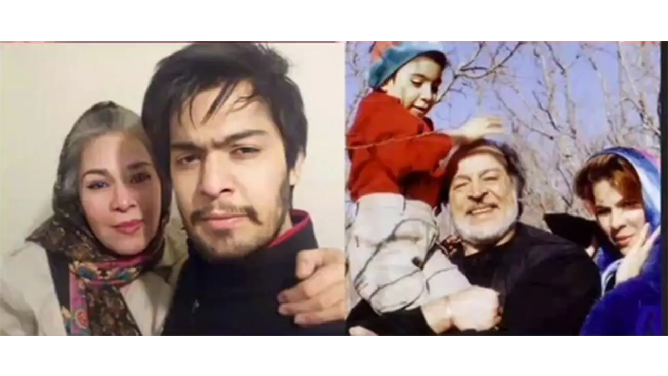 عکس فرزندان ایرج قادری