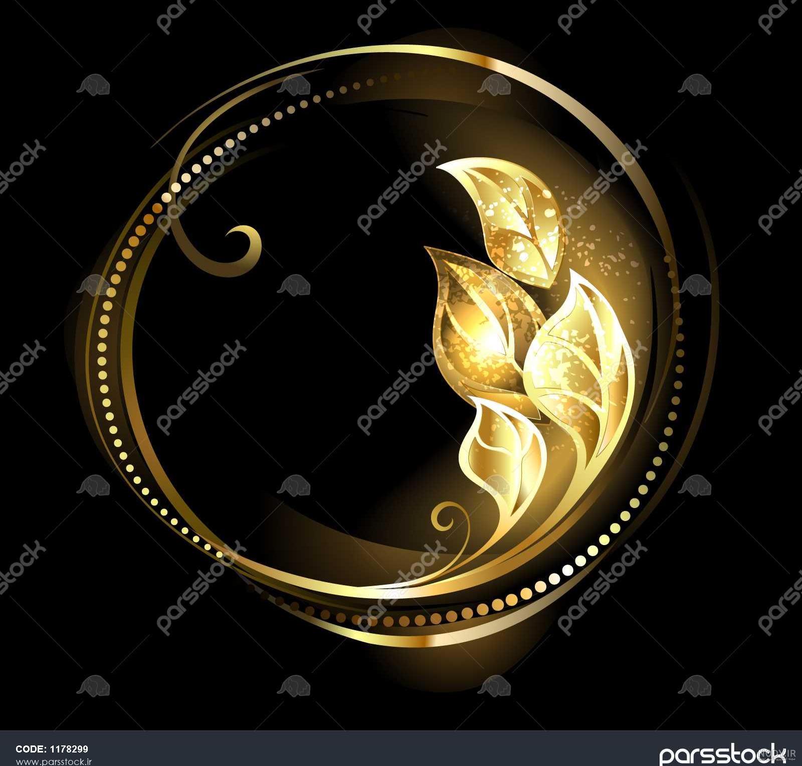 عکس والپیپر طلایی