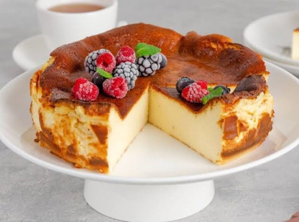 طرز تهیه چیز کیک سن سباستین | خامه ای، خوشمزه و حرفه ای