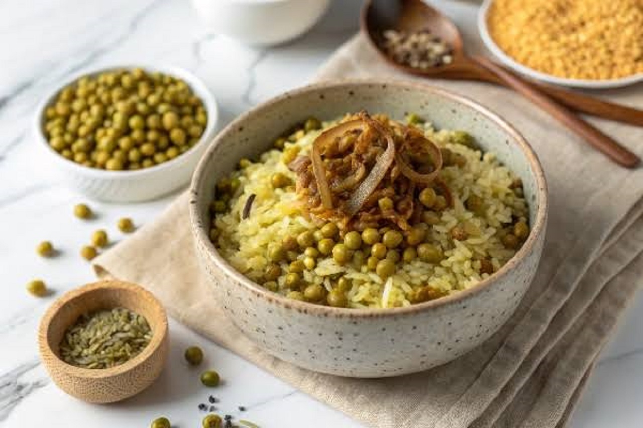 طرز تهیه ماش پلو