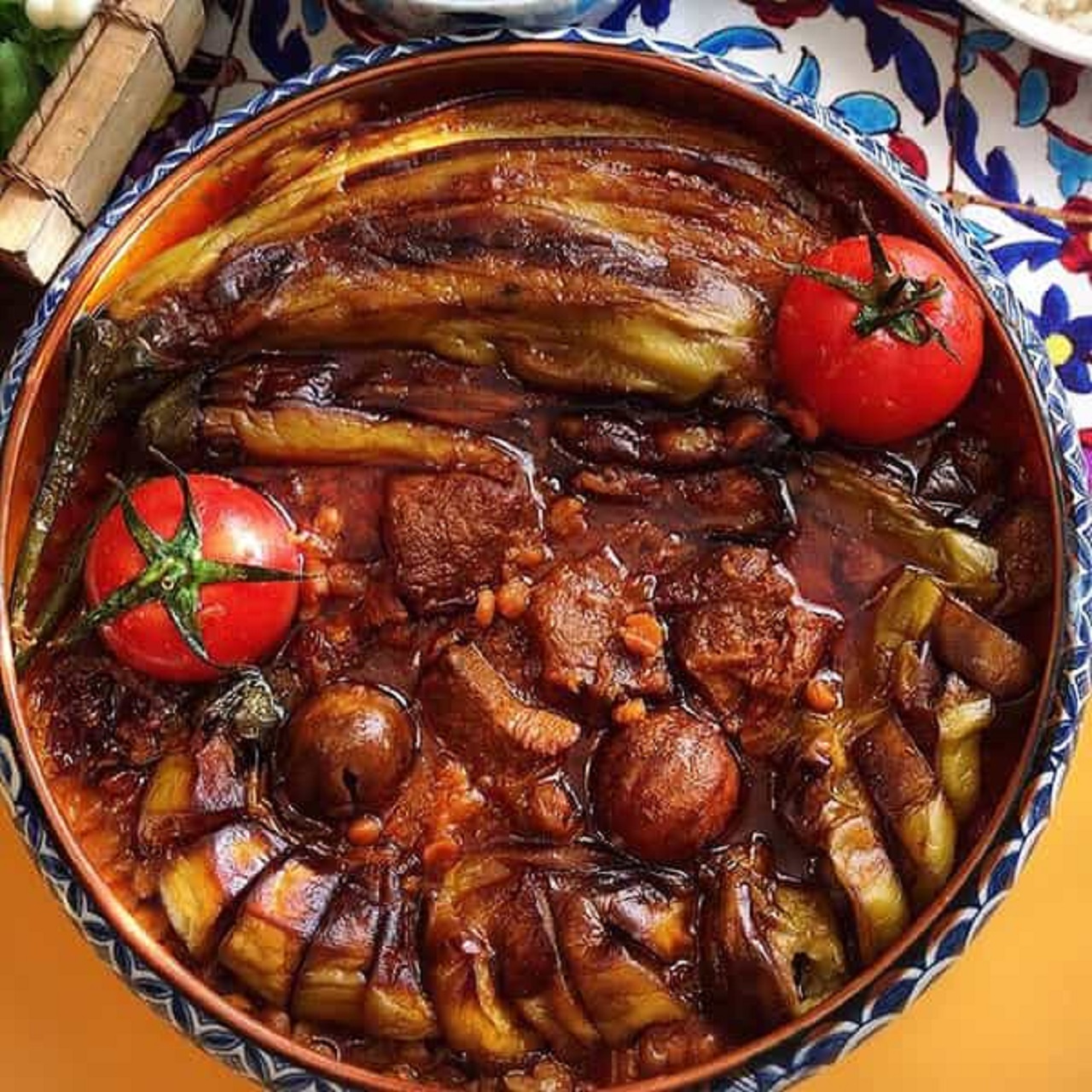 طرز تهیه خورشت بادمجان ساده و خوشمزه