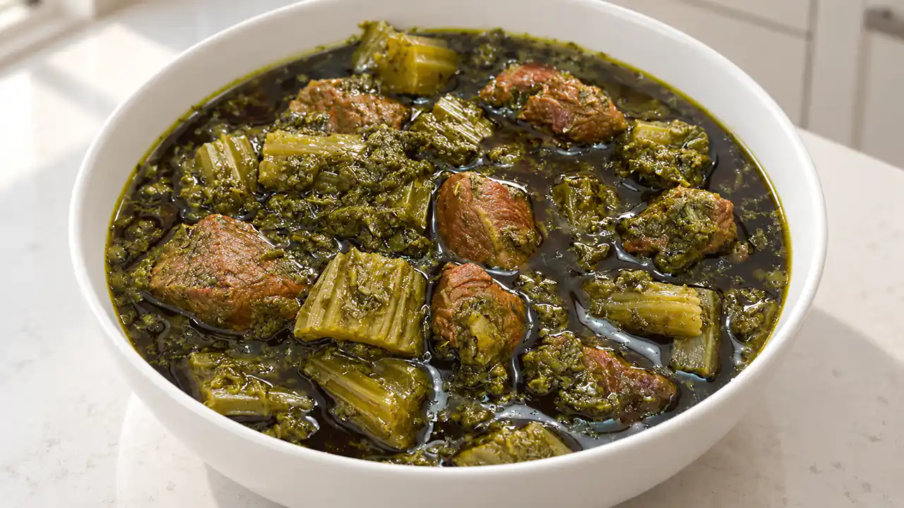 طرز تهیه خورشت کرفس