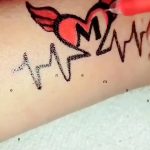 عکس تاتو با حرف m