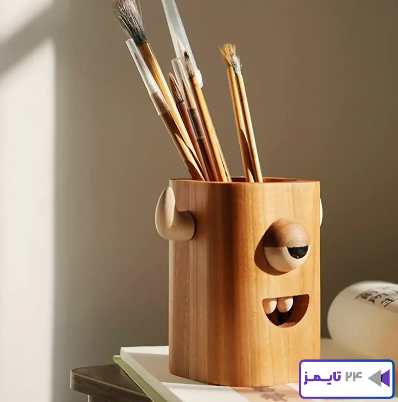 مدل دکوری چوبی رومیزی