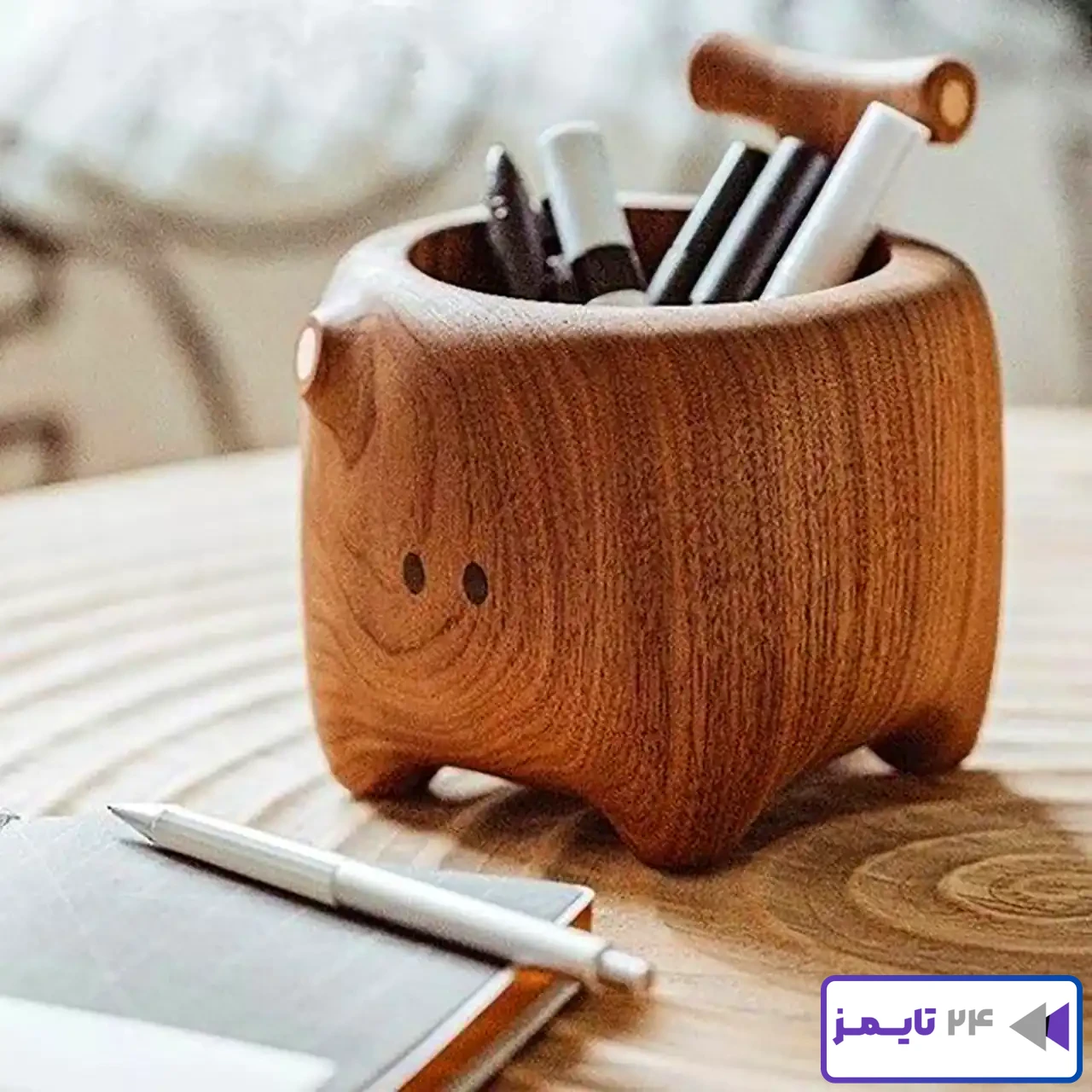 مدل دکوری چوبی رومیزی