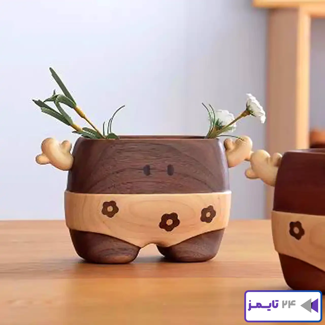 مدل دکوری چوبی رومیزی