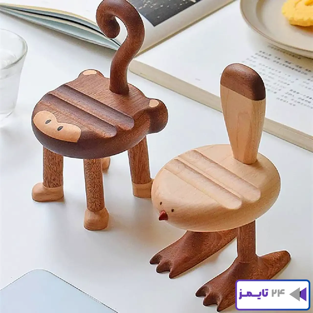 مدل دکوری چوبی رومیزی