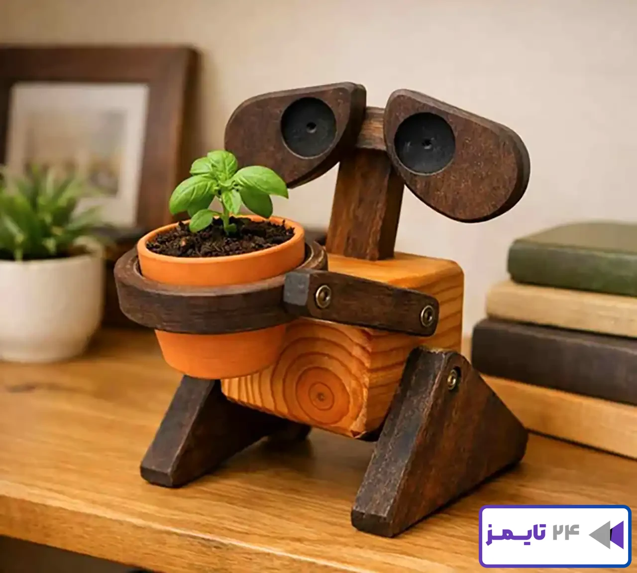 مدل دکوری چوبی رومیزی