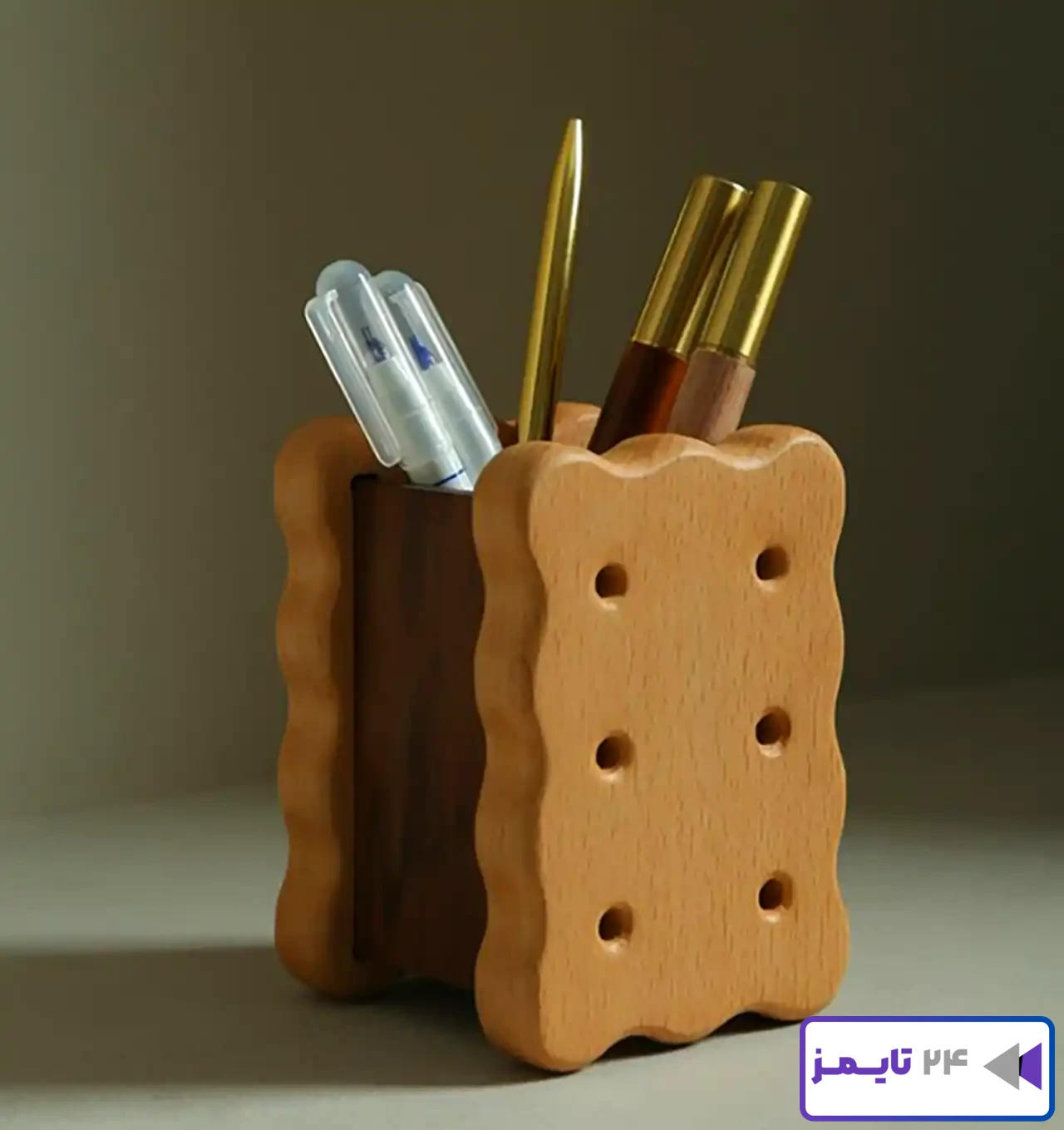 مدل دکوری چوبی رومیزی