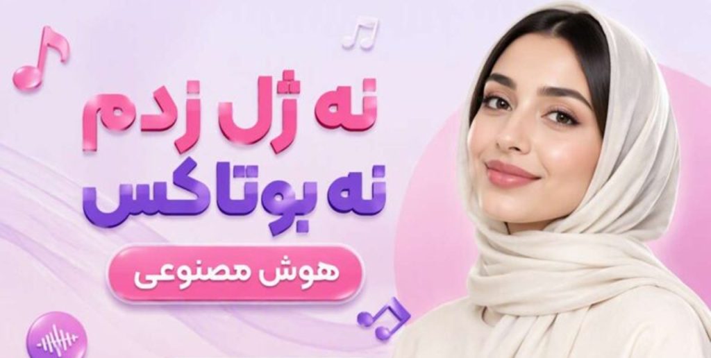 دانلود آهنگ نه ژل زدم نه بوتاکس هوش مصنوعی | حسودای پلاستیکی سلام منم گلاره