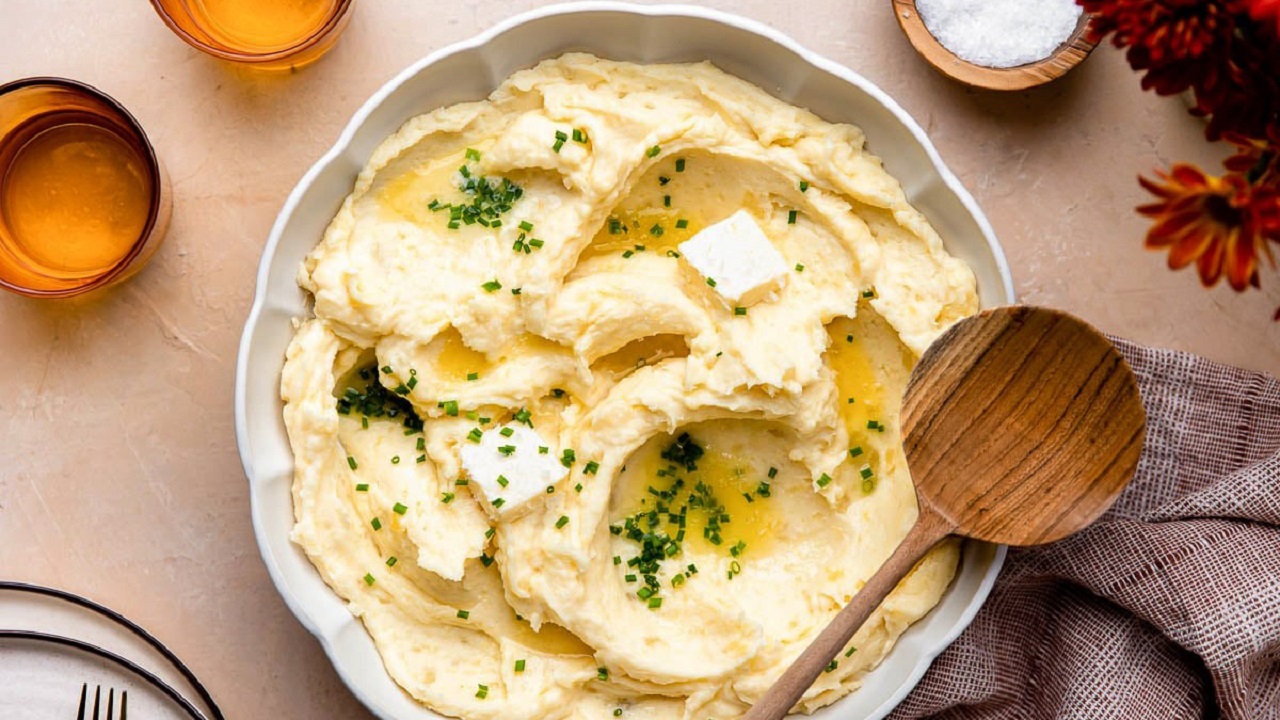 طرز تهیه پوره سیب زمینی