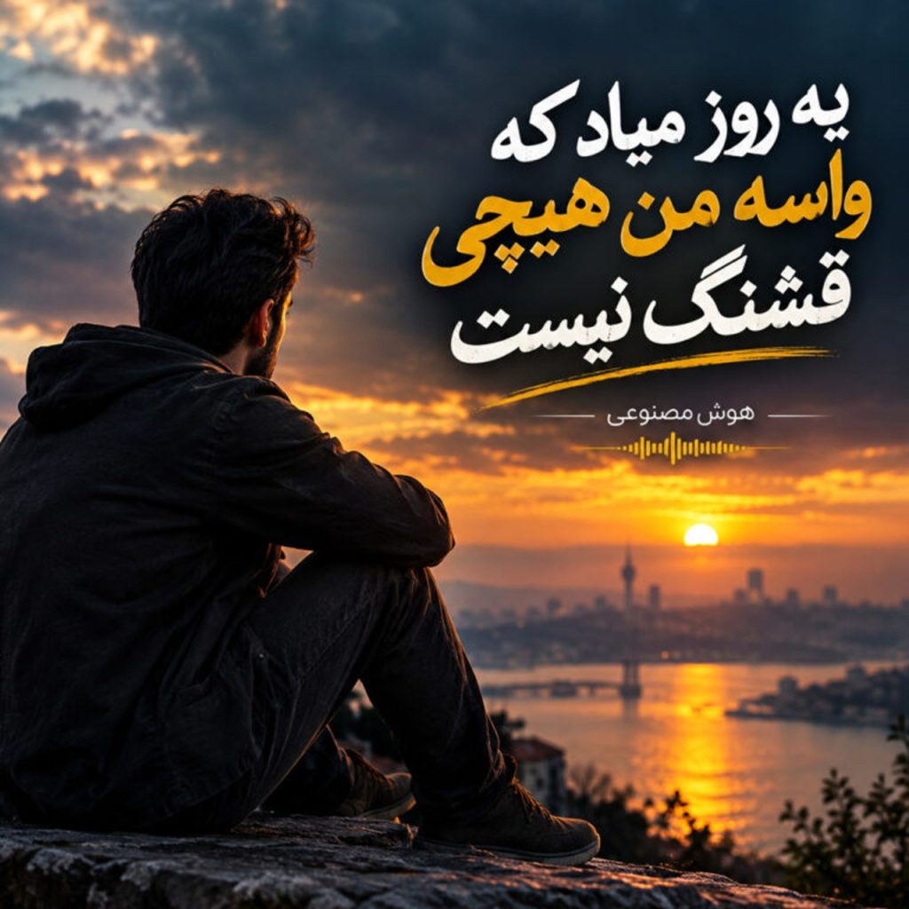 آهنگ یه روز میاد که واسه من هیچی قشنگ نیست از | میرا هوش مصنوعی
