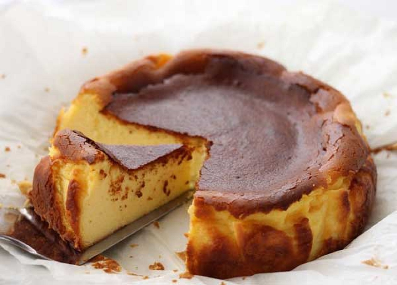 طرز تهیه چیز کیک سن سباستین