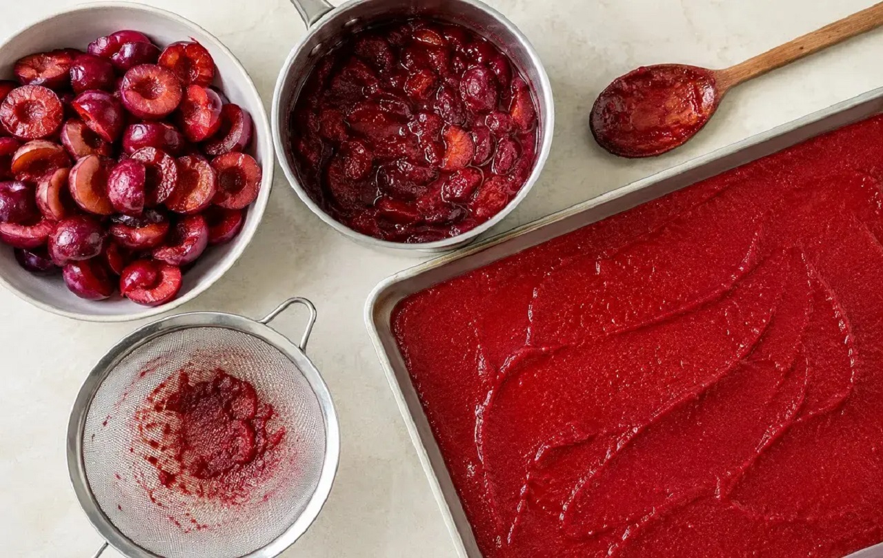 طرز تهیه لواشک آلو