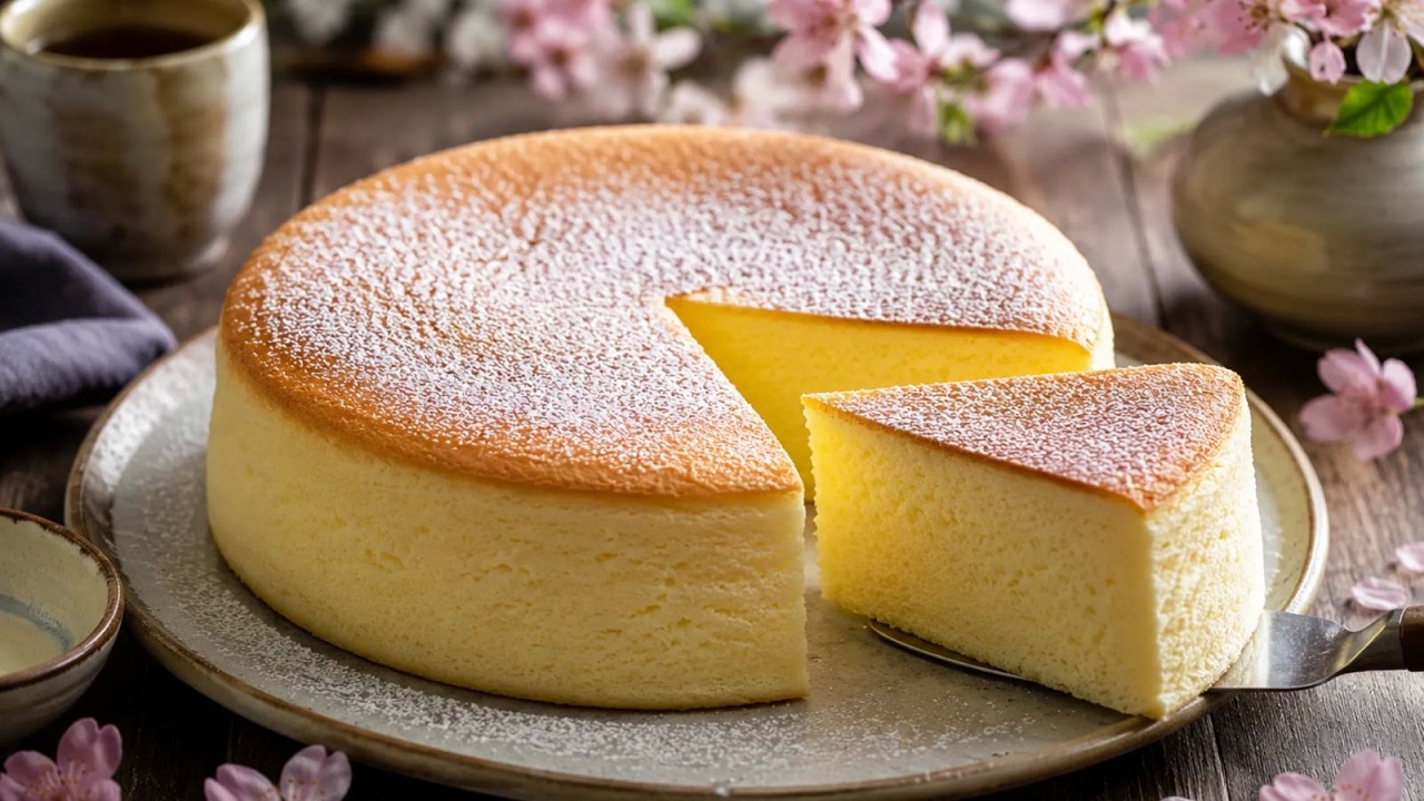 طرز تهیه چیز کیک ژاپنی
