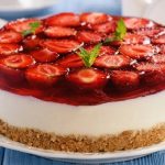 چیز کیک با ژله