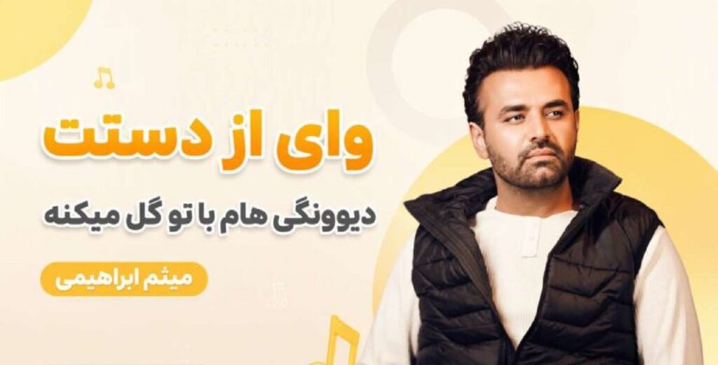 دانلود آهنگ وای از دستت دیوونگی هام با تو گل میکنه از میثم ابراهیمی | کیفیت 320