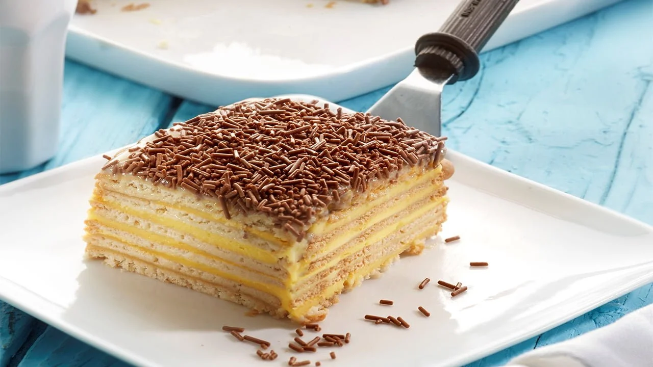 طرز تهیه دسر با بیسکویت پتی بور